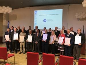 Alojz Mertelj prejel Svečano listino AVP 1